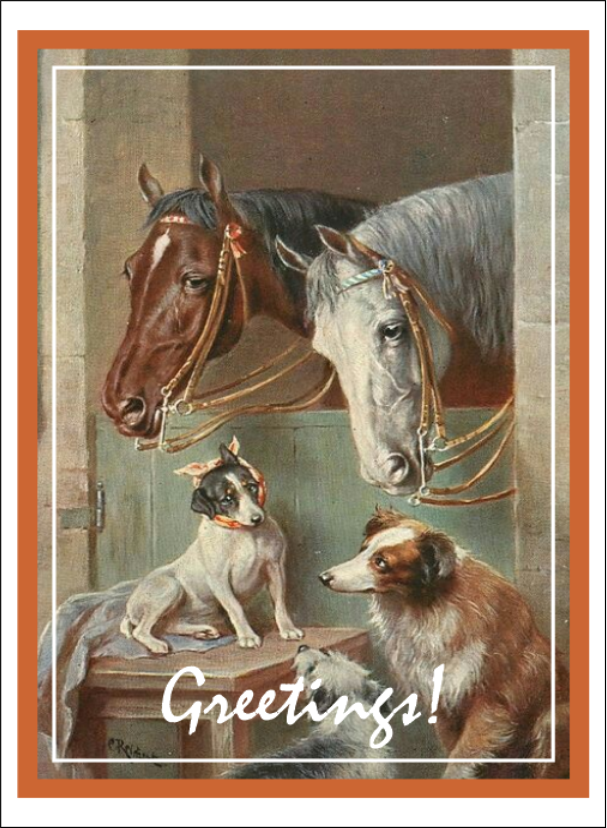 Thorwood ANL 010 Greeting Card