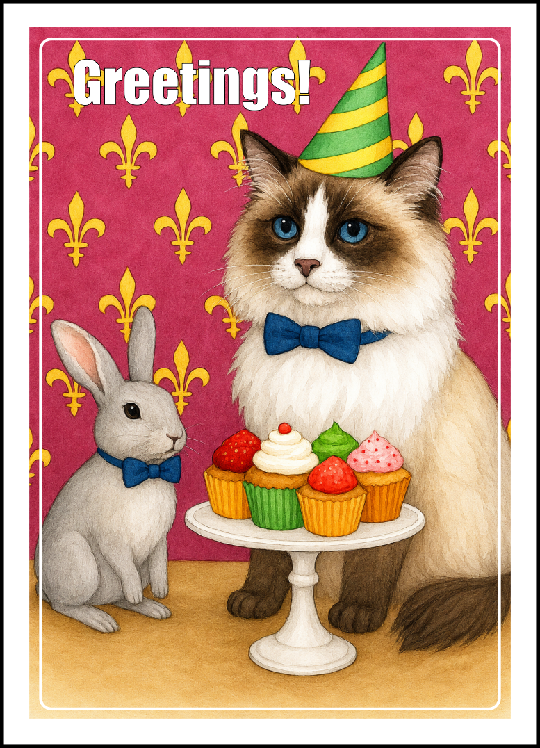 Thorwood ANL 044 Greeting Card