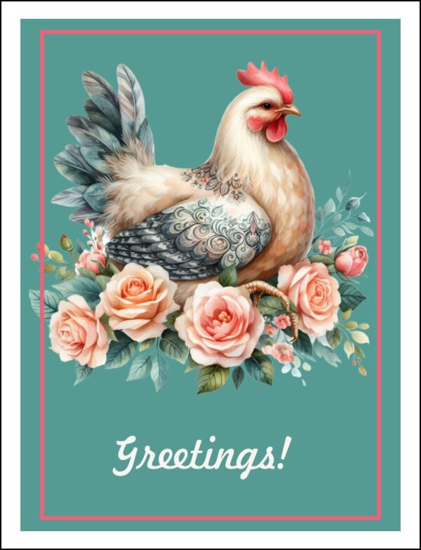 Thorwood BDS 004 Greeting Card