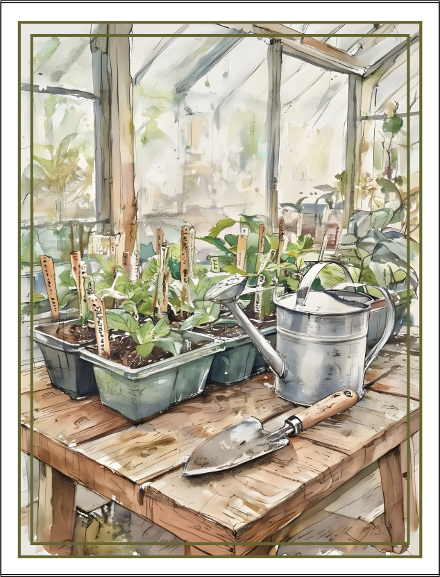 Thorwood HOR 046 Greeting Card