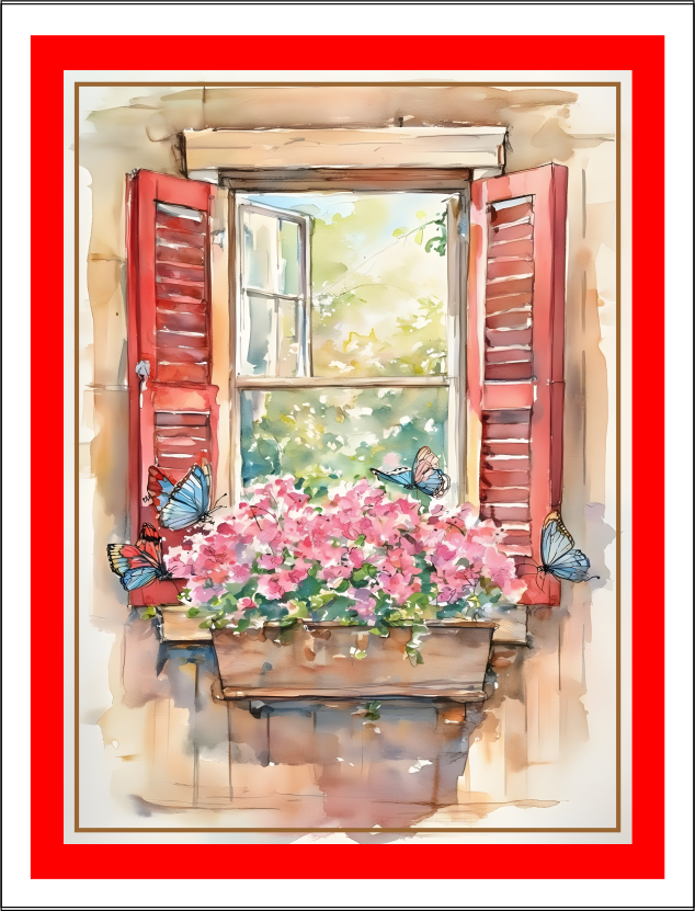 Thorwood HOR 048 Greeting Card